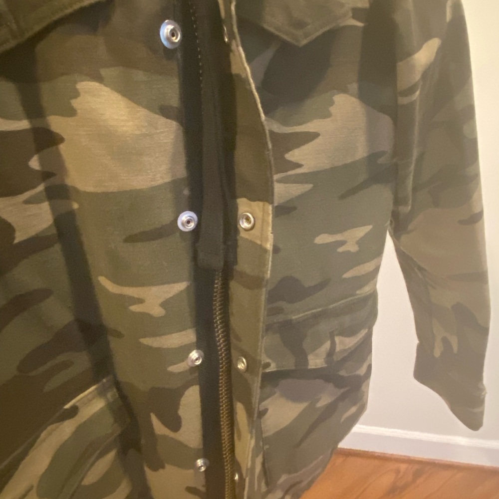 NWT Vis Ā Vis Green Camo Jacket With Removable Liner - Picture 11 of 11